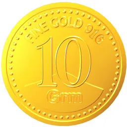 10-916 22 (916.7) K 10 g Gold Coin-image-30