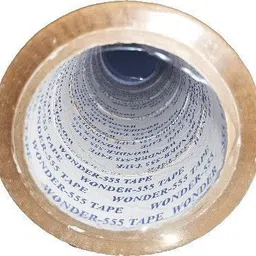 bopp Brown Cello Tape Wonder 555 Single Side Handheld For Packing, Office, Stationary, School, E-commerce, Multipurpose, 2 Inch Size, Pack/Set Of 6 Tape (Manual) image 4