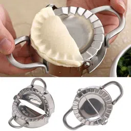 varnizone Momos Maker Mold Shape Machine Dumpling, Samosa Maker Mold Kitchen Tool Set image 2
