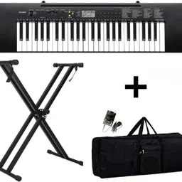uss CTK-240 CASIO + CARRY CASE + DOUBLE PIPE STAND Digital Portable Keyboard-picture-28