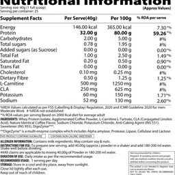 qnt ISO Ripped Isolate Protein | For Ultimate Weight Loss & Lean Muscle Growth Whey Protein image 2