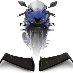 brxr Universal Winglet PRO Canard Wind Deflectors I Side Wing Extensions Black Bike Fairing Kit-picture-22