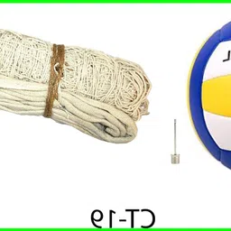 zxxxt Kit_Superb Quality Volleyball With Cotton Net CT-19 Volleyball Kit-picture-15