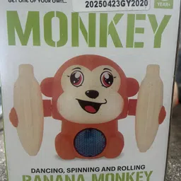pranjal Musical Banana Dancing Monkey image 1