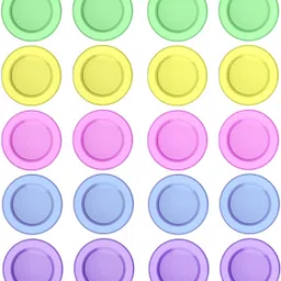 eduway Colourful Transparent Magnet Buttons for Fridge, Magnetic Whiteboard & Craft Use Multipurpose Office Magnets Pack of 50-picture-43