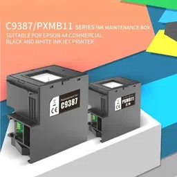 Haedlink (2 Pcs) C9387 Maintenance Box Computable For Epso,n M1050, M1058, M2050 Black Ink Toner image 2