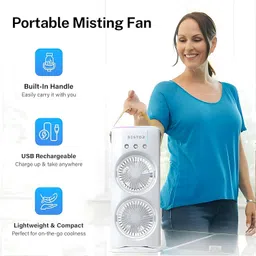 Bestor Air Conditioner with Remote 3 Wind Speeds & Spray Function Air Conditioner with Remote 3 Wind Speeds & Spray Function USB Fan image 5