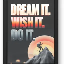 arcapture Motivational Quotes Wall Painting for Home Decoration for Living Room, Bedroom Digital Reprint 12 inch x 9 inch Painting-picture-20