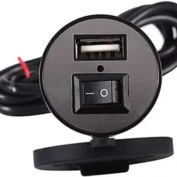 deyno USB Mobile Charger for Bikes( Output : 5V-2.1A) (Waterproof with on/Off Switch) 5 A Bike Mobile Charger-picture-31