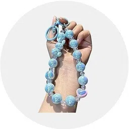 KC Rabbit Charm Blue Phone Charm-picture-21