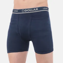 Pack of 3 Dollar Lehar Mens Combed Cotton Trunk - Pack of 3 - Actual Colour May Vary Solid Men Trunk image 3