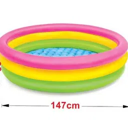 tiny tales 5 ft Inflatable Swimming Intex Large Paddling Pool Inflatable Swimming Pool image 5