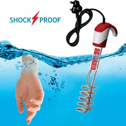 wrixty 2022 BR red water proof shock proof 2000 W Shock Proof Immersion Heater Rod image 3
