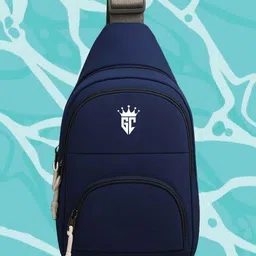 Blue Men & Women Sling Bag Premium Sling Bag for Men – Travel Crossbody with Multiple Compartments-image-53