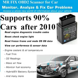 dhruv hub OBD2 Engine Fault Detector Car OBDII Scanner ELM327 Adapter OBD Reader image 5