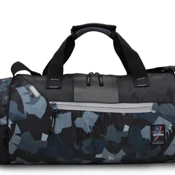 sfane 25 L Gym Duffel Bag - Trendy Camouflage Black Gym Duffel Bags Men & Women Sports Gym Bag - Grey-picture-17