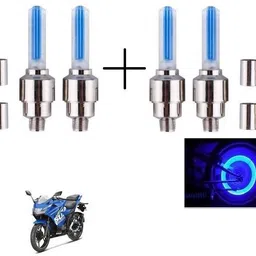 quirky zone Plastic, Steel Tyre Valve Cap for Bike, Car-picture-23