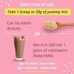 trick or treat BRAINIFY Nutrition Drink Powder for 2-16 Yrs | 7 Herbs | Chocolate image 5