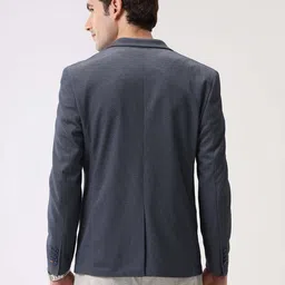 wrogn Men Solid Single Breasted Casual Blazer image 3
