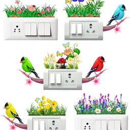 rsb hub 46 cm Switch Board Sticker & Wall Sticker size 30 cm x 46 cm Self Adhesive Sticker-picture-27