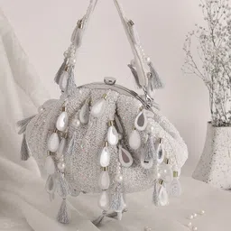 swisni Casual White Clutch-picture-20