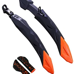 Cycle Mudguard Bicycle Grip Handle 24-26 Inch Bicycles for MTB City Bikes Clip-on Front & Rear Fender-image-3