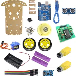 shektronix NO Based DIY Robotics Kit with Sensors & Motors Educational Electronic Hobby Kit-picture-36