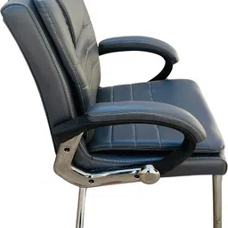 urobin Special Director Principal Manager Office Visitor Study Chair with Arm Rest Leatherette Office Arm Chair image 3