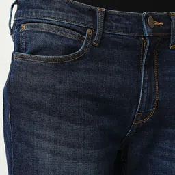 lee Men Slim Mid Rise Blue Jeans image 5