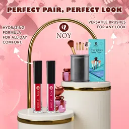 noy Valentine Day Matte Primer Makeup Kit For Women Gift Pack For Her Gorgeous Look image 4