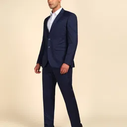 raymond Men 2PC SB 2BTN NTCH LPL MULTI PKT-CNT FIT Solid Suit image 3