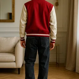 glossy Men Straight Fit Mid Rise Black Jeans image 2