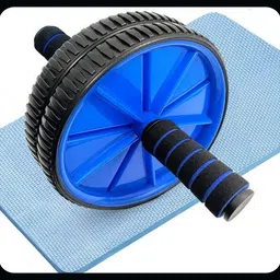 Wheel Roller Ab Exercise Equipment/ Abdominal Strength Trainer for Unisex Ab Exerciser-image-4