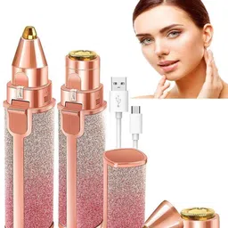 SANGAM EyebrowTrimmer For Women's face Hair Remover for Upper Lip, Chin Rainbow Color Personal Care Appliance Combo-picture-29