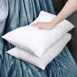 ypoloipo Microfibre Solid Sleeping Pillow Pack of 2 image 1