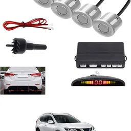 peeps store Universal 4 Silver Reverse Parking Sensor-AP25A876 Universal 4 Silver Reverse Parking Sensor-AP25A876 Parking Sensor image 1