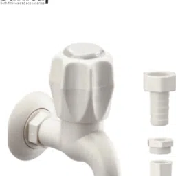 WASHING MACHINE TAP BIB TAP PTMT INCLUDING 3 ATTACHMENTS FOR MULTIPLE USE Nozzle Cock Faucet-image-20