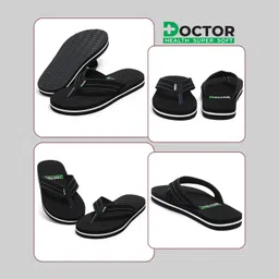 doctor health super soft Newly launch Premium Soft Comfortable Orthopaedic Diabetic Lightweight Antiskid Men Slippers image 4