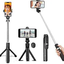 CHG Best sale R1s Wireless Selfie Stick Stand Remote Flash Light All SmartZ17 Tripod Ball Head image 5