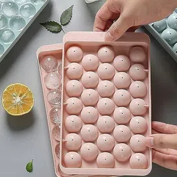 moxtiza Pink Plastic Ice Cube Tray-picture-23