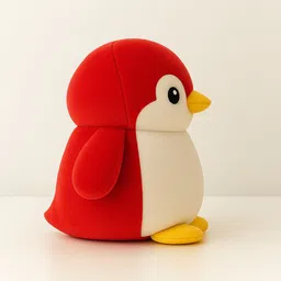 snoozles Penguin Pillow Plush | Cozy Snuggle Toy for Sleep, Play & Nursery Rooms - 30 cm image 2