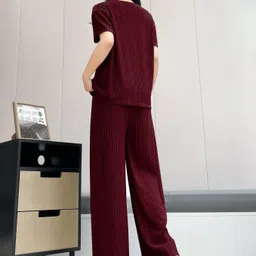 lugo Tshirt Palazzos Western Set image 2