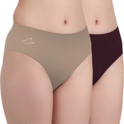 freecultr Pack of 2 Women Hipster Multicolor Panty image 1