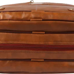 empire Men & Women Tan Messenger Bag image 5