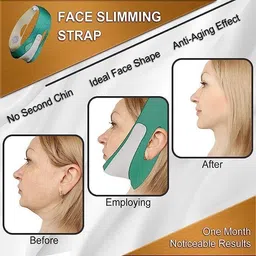 pgk traders V-line Facial Slimming Belt V-Line for Chin and Cheeks Anti-Wrinkle Ultra ThinFace Shaping Mask image 5