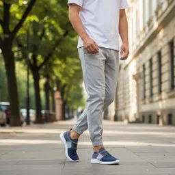 face Walking Shoes For Men image 1