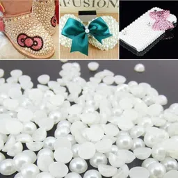 jiyancreation Empathetic Half Round Pearls & 3D Charms image 2