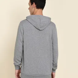 puma Men Full Sleeve Solid Hooded Sweatshirt image 4