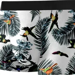 marlin blue Solid, Printed Men Trunk image 2