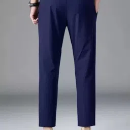 stylerags Pack of 2 Men Printed Grey, Blue Track Pants image 2